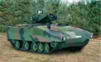 Modell Puma in eine echte Landschaft montiert